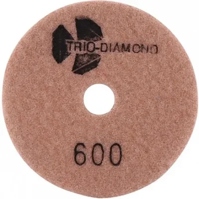 Алмазный гибкий шлифовальный круг d 100 P600 TRIO-DIAMOND 340600