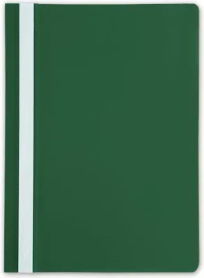 Папка-скоросшиватель А4 зеленый пластик 110 мкм карман LITE TC4011G