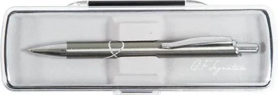 Ручка подарочная Signature 500 синий корпус темное серебро GF SBP500/DS