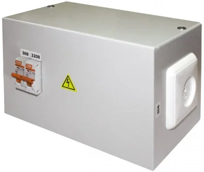 Ящик с понижающим трансформатором ЯТП-0,25 220/36-2 TDM SQ1601-0005