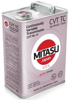 Масло трансмиссионное синтетическое CVT Fluid TC 4 л MITASU MJ-312-4