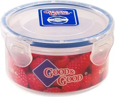 Контейнер пластиковый для пищевых продуктов 0,35 л GOOD&GOOD R2-1