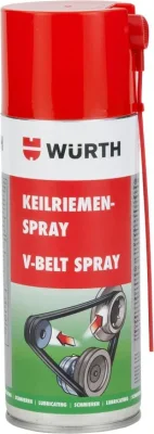 Очиститель ремней V-Belt Spray 400 мл WÜRTH 0893230