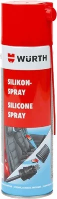Смазка силиконовая Silikon-Spray 500 мл (0893221) WÜRTH 893221