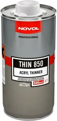 Растворитель THIN 850 для акриловых изделий 0,5 л NOVOL 32101