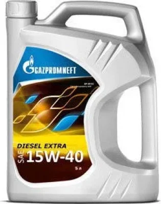 Моторное масло 15W40 минеральное Diesel Extra 5 л GAZPROMNEFT 253142113