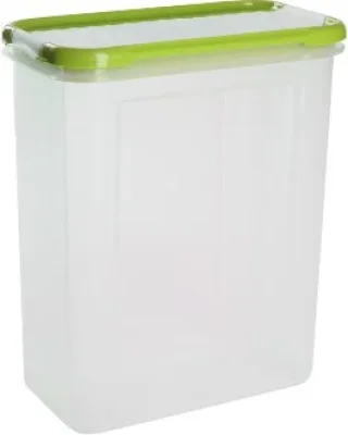Емкость пластиковая для сыпучих продуктов с дозатором Bono 1,5 л оливковая роща GIARETTI GR2237ОЛ