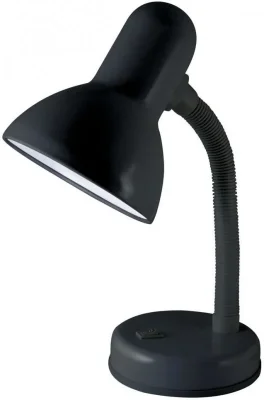 Лампа настольная на основании 60 Вт E27 черная TDM SQ0337-0103