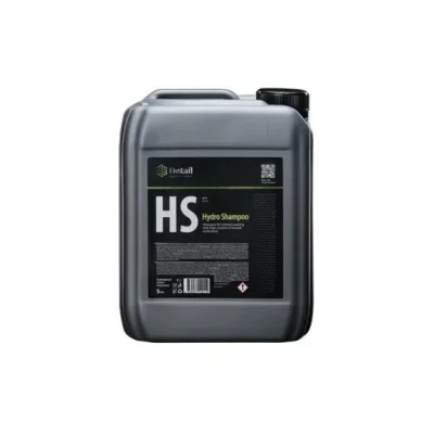 Шампунь автомобильный 5л - шампунь для ручной мойки с гидрофобным эффектом Hydro Shampoo (HS) используется после предварительной фазы мойки составом Active Safe (AS) DETAIL DT-0116
