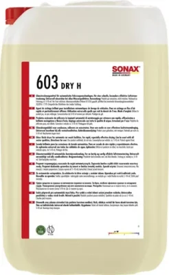 Воск для сушки быстрая идеальная сушка, водооталкивающий эффект, 10л SONAX 603 600