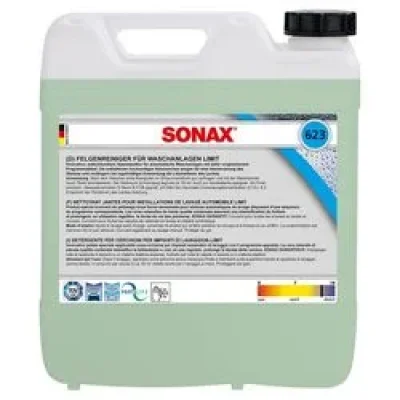 Очиститель дисков для литых и стальных, без фосфатов и кислот, 10л SONAX 623 600