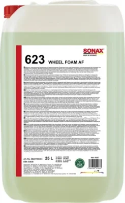 Очиститель дисков для литых и стальных, без фосфатов и кислот, 25л SONAX 623 705