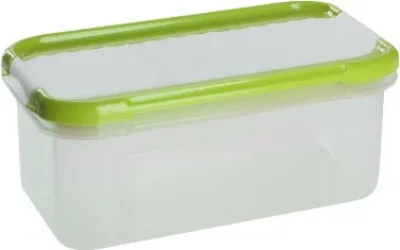 Емкость пластиковая для сыпучих продуктов с дозатором Bono 0,5 л оливковая роща GIARETTI GR2234ОЛ
