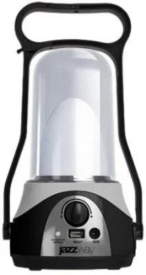 Фонарь светодиодный кемпинговый Accu5-L12W-USB-bk черный JAZZWAY 2857811