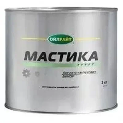 Мастика БИКОР 2кг жестяная банка OIL RIGHT МАСТИКА БИКОР 2КГ ЖЕСТЯНАЯ БАНКА