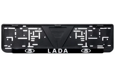 Рамка номерного знака с надписью LADA FORTUNA RAMKA-LADA
