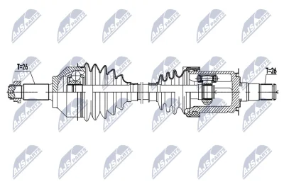 Приводной вал NTY NPW-BM-161