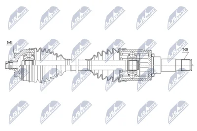 Приводной вал NTY NPW-BM-169