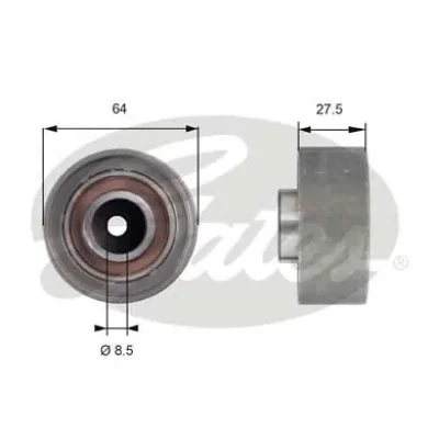 T42157 GATES Ролик-натяжитель ремня ГРМ