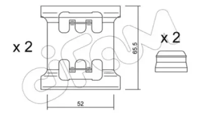 KIT.065 CIFAM Комплектующие