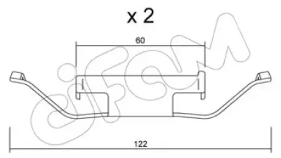 KIT.108 CIFAM Комплектующие