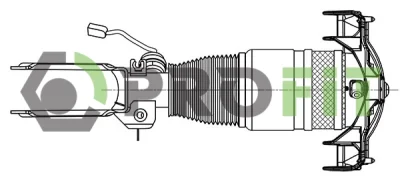 2007-0181 PROFIT Опора пневматической рессоры