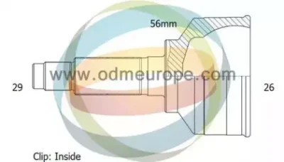 12-060105 ODM Шарнирный комплект