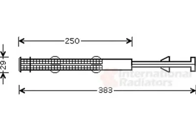 5800D237 VAN WEZEL Осушитель кондиционера