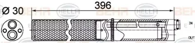 8FT 351 200-164 BEHR/HELLA/PAGID Осушитель