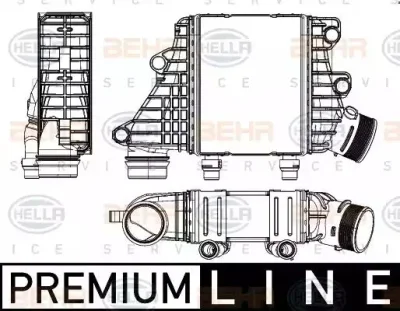Теплообменник BEHR/HELLA/PAGID 8ML 376 795-141