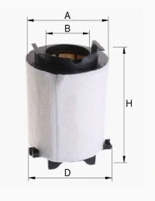 CH 1299 1 SAMPIYON FILTER Воздушный фильтр