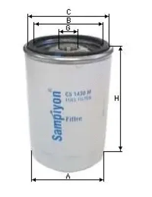 Топливный фильтр SAMPIYON FILTER CS 1430 MVL