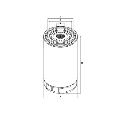 Масляный фильтр SAMPIYON FILTER CS 1590