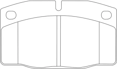 BP34234 SB NAGAMOCHI Комплект тормозных колодок, дисковый тормоз