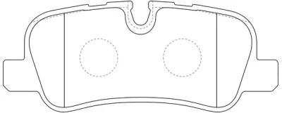Комплект тормозных колодок, дисковый тормоз SB NAGAMOCHI BP47485
