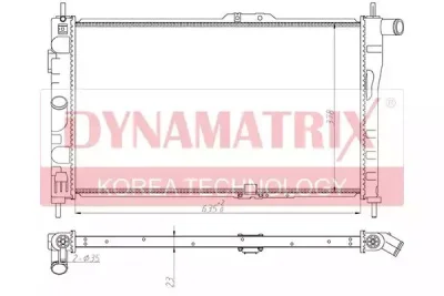 DR61656 DYNAMAX Теплообменник