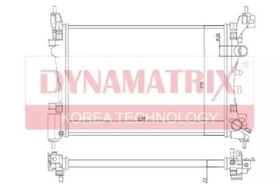 Радиатор охлаждения DYNAMAX DR61918