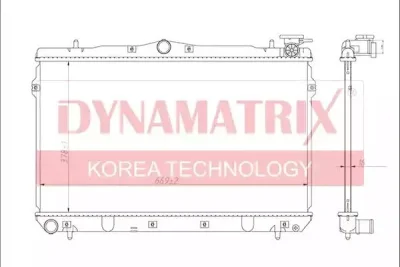 Радиатор охлаждения DYNAMAX DR62298