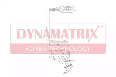 Радиатор отопителя салона DYNAMAX DR73921
