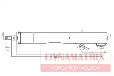 Амортизатор DYNAMAX DSA334017