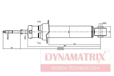 Амортизатор DYNAMAX DSA341325