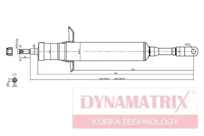 Амортизатор DYNAMAX DSA341842