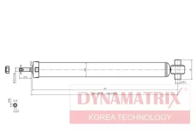 Амортизатор DYNAMAX DSA343459