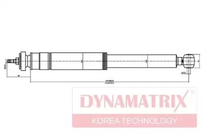 Амортизатор подвески газонаполненный DYNAMAX DSA553183