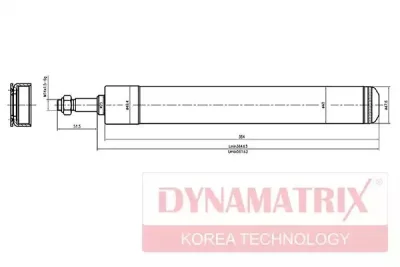 Амортизатор DYNAMAX DSA666001