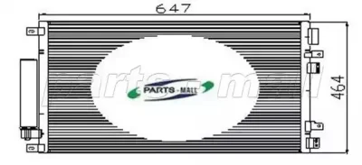 PXNCX-013D PARTS-MALL Конденсатор