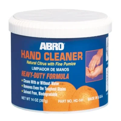 Очиститель для рук (паста с пемзой запах- АПЕЛЬСИН) 397г ABRO HC-141