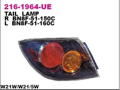 Задний фонарь DEPO 216-1964R-UQ
