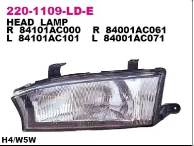 Основная фара DEPO 220-1109L-LD-E