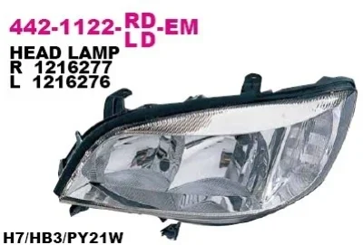 Основная фара DEPO 442-1122R-LD-EM